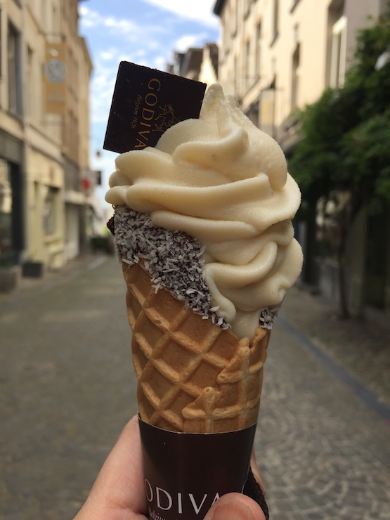 ブリュッセル　街歩き　ゴディバ