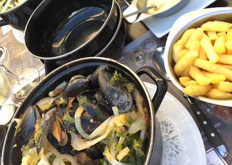 ベルギー　美食　ムール貝